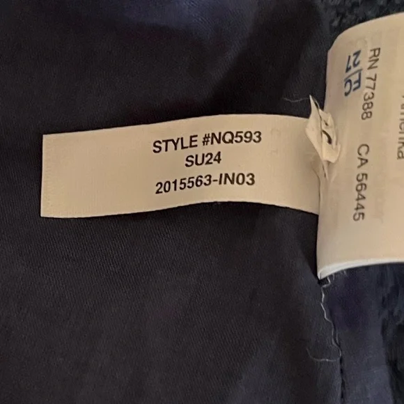 Madewell Navy Floral Midi Dress - Picture 8 of 8